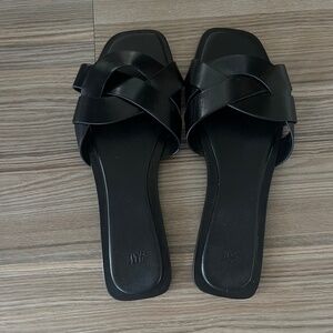 Black sandals